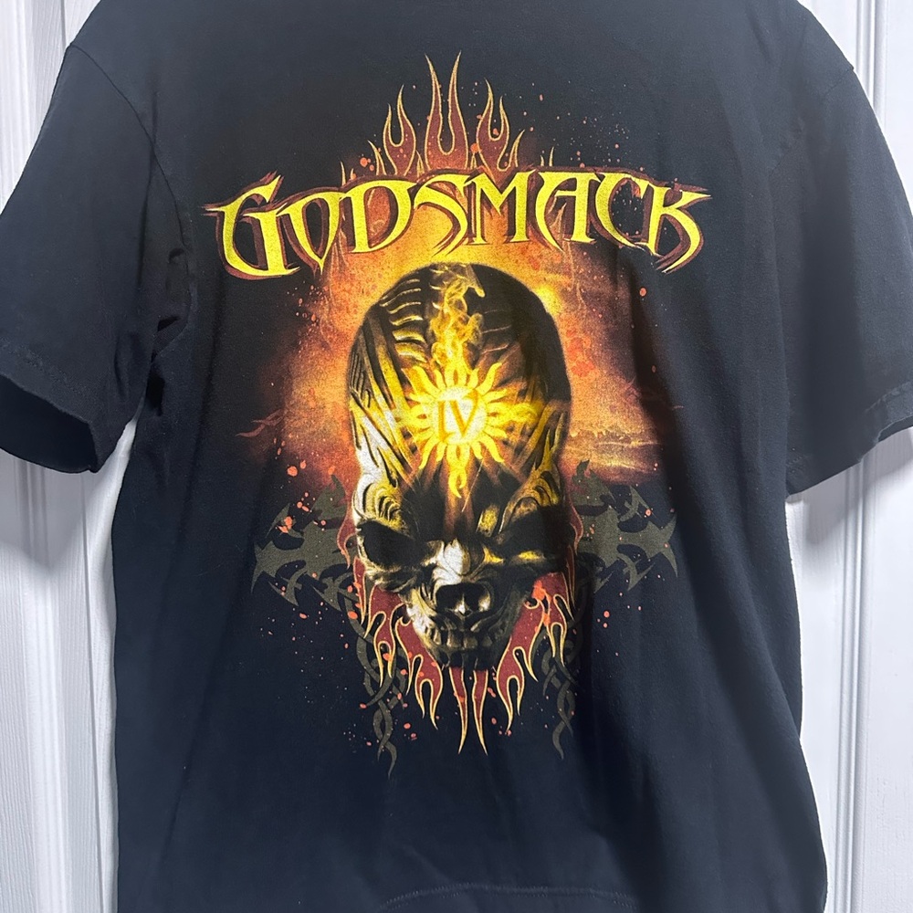 Black Godsmack Graphic T-Shirt